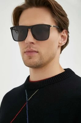 Zdjęcie produktu Gucci okulary przeciwsłoneczne męskie kolor czarny