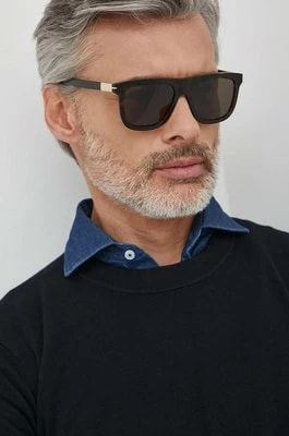 Zdjęcie produktu Gucci okulary przeciwsłoneczne męskie kolor czarny GG1502S