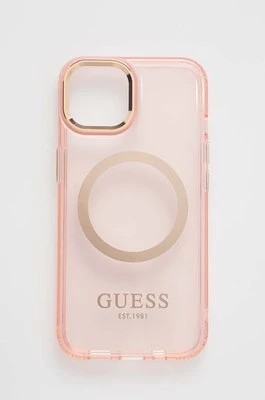 Zdjęcie produktu Guess etui na telefon iPhone 14 6,1" kolor różowy