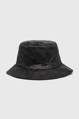 Zdjęcie produktu Guess kapelusz dwustronny kolor czarny