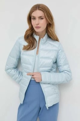 Zdjęcie produktu Guess kurtka dwustronna damska kolor niebieski przejściowa