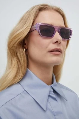 Zdjęcie produktu Guess okulary przeciwsłoneczne damskie kolor fioletowy GU7902_5380Y