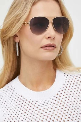 Zdjęcie produktu Guess okulary przeciwsłoneczne damskie kolor złoty