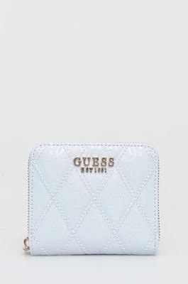 Zdjęcie produktu Guess portfel ADI damski kolor niebieski SWGG93 06370
