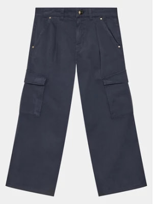Zdjęcie produktu Guess Spodnie materiałowe J4RB14 WEHD0 Granatowy Relaxed Fit