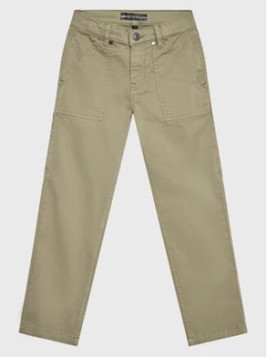Zdjęcie produktu Guess Spodnie materiałowe L3RB10 WEDY1 Zielony Relaxed Fit