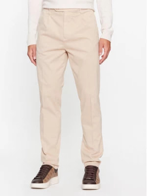 Zdjęcie produktu Guess Spodnie materiałowe Noah M3BB27 WFPMA Beżowy Slim Fit