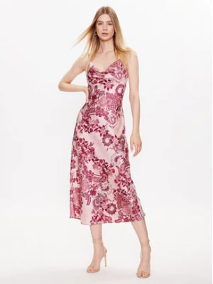 Zdjęcie produktu Guess Sukienka codzienna Akilina W3GK85 WD8G2 Różowy Regular Fit