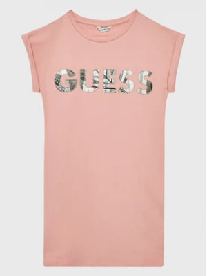 Zdjęcie produktu Guess Sukienka codzienna J3GK35 KAE23 Różowy Regular Fit