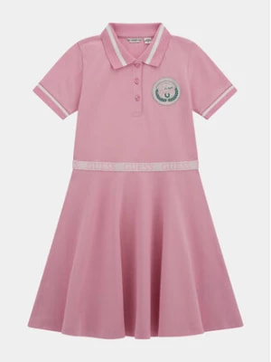 Zdjęcie produktu Guess Sukienka codzienna J4RK18 KC3J0 Różowy Regular Fit