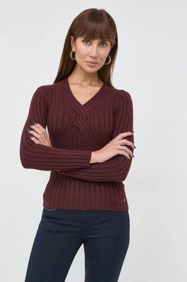 Zdjęcie produktu Guess sweter damski kolor brązowy