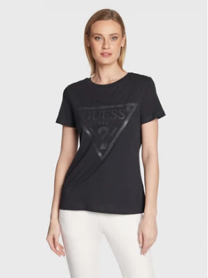 Zdjęcie produktu Guess T-Shirt Adele V2YI07 K8HM0 Czarny Regular Fit