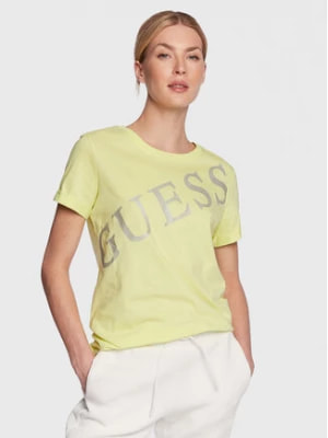 Zdjęcie produktu Guess T-Shirt Benita W3RI27 JA914 Żółty Regular Fit