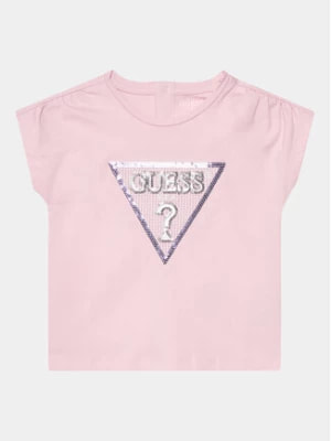 Zdjęcie produktu Guess T-Shirt K4GI11 K6YW4 Różowy Regular Fit