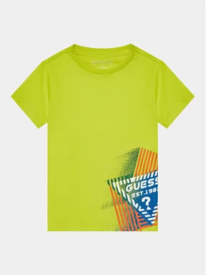 Zdjęcie produktu Guess T-Shirt N4RI02 K8HM4 Zielony Regular Fit