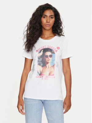 Zdjęcie produktu Guess T-Shirt Ss Malibu Girl Easy W4GI54 K9RM1 Biały Regular Fit