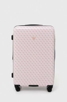 Zdjęcie produktu Guess walizka JESCO kolor różowy TWH838 99880