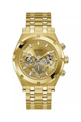 Zdjęcie produktu Guess zegarek męski kolor złoty