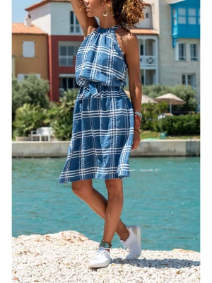 Zdjęcie produktu Gunes Kizi Sukienka w kolorze niebieskim rozmiar: M