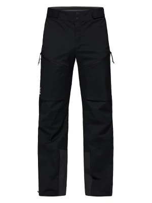 Zdjęcie produktu Haglöfs Spodnie narciarskie "Touring Infinium" w kolorze czarnym rozmiar: M