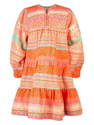 Zdjęcie produktu happy girls by Eisend Sukienka w kolorze pomarańczowym ze wzorem rozmiar: 152