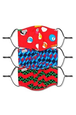 Zdjęcie produktu Happy Socks - Maseczka ochronna wielorazowego użytku (3-PACK)