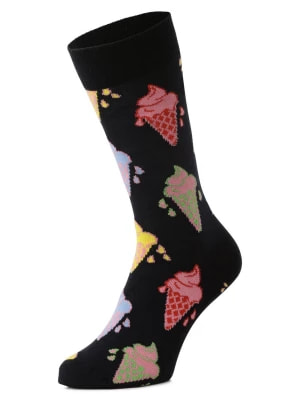 Zdjęcie produktu Happy Socks Męskie skarpety z cienkiej dzianiny Mężczyźni niebieski|wyrazisty róż|wielokolorowy wzorzysty,