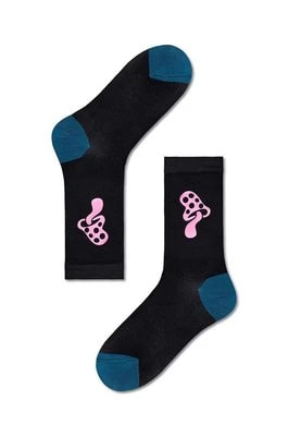 Zdjęcie produktu Happy Socks skarpetki Caroline Crew Sock damskie kolor czarny