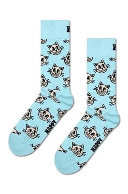 Zdjęcie produktu Happy Socks skarpetki Cat Sock kolor niebieski