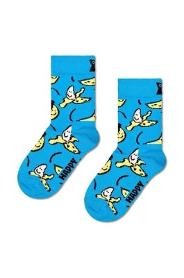 Zdjęcie produktu Happy Socks skarpetki dziecięce Kids Banana Sock kolor niebieski