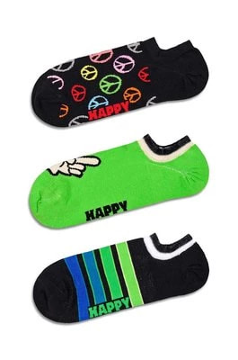Zdjęcie produktu Happy Socks skarpetki Peace No Show Socks 3-pack