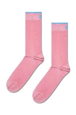Zdjęcie produktu Happy Socks skarpetki Slinky kolor różowy