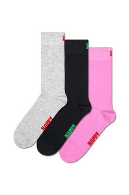 Zdjęcie produktu Happy Socks skarpetki Solid Socks 3-pack