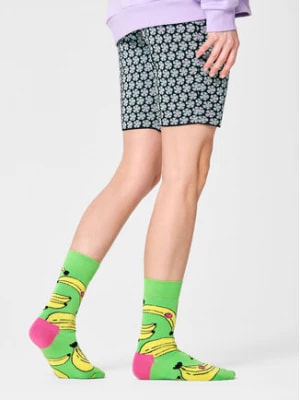 Zdjęcie produktu Happy Socks Skarpety wysokie unisex BAN01-7000 Zielony