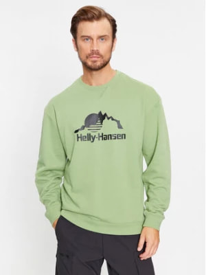 Zdjęcie produktu Helly Hansen Bluza Yu Crew Sweater 2.0 53891 Zielony Regular Fit