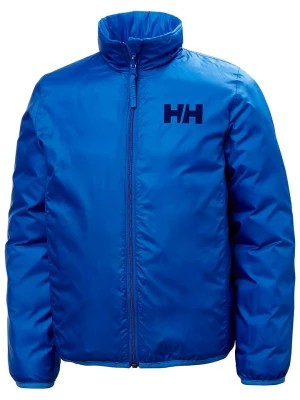 Zdjęcie produktu Helly Hansen Dwustronna kurtka pikowana "Marka" w kolorze niebieskim rozmiar: 152