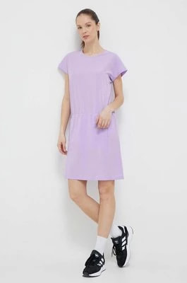 Zdjęcie produktu Helly Hansen sukienka kolor fioletowy mini prosta 34346
