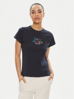 Zdjęcie produktu Helly Hansen T-Shirt W Core Graphic T-Shirt 54080 Granatowy Regular Fit
