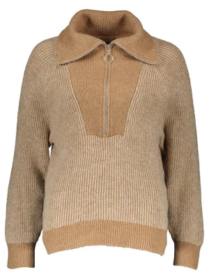 Zdjęcie produktu Herrlicher Sweter w kolorze jasnobrązowym rozmiar: L