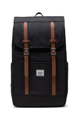 Zdjęcie produktu Herschel plecak 11397-00001-OS Retreat Backpack kolor czarny duży gładki
