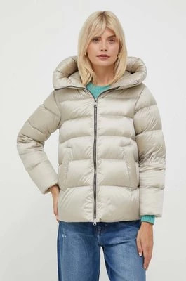 Zdjęcie produktu Hetrego kurtka puchowa damska kolor beżowy zimowa