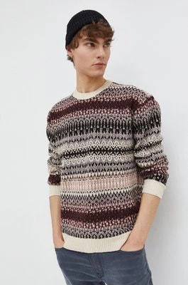Zdjęcie produktu Hollister Co. sweter męski kolor beżowy