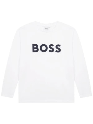 Zdjęcie produktu Hugo Boss Kids Koszulka w kolorze białym rozmiar: 158