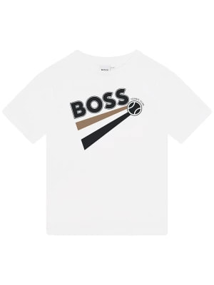 Zdjęcie produktu Hugo Boss Kids Koszulka w kolorze białym rozmiar: 140