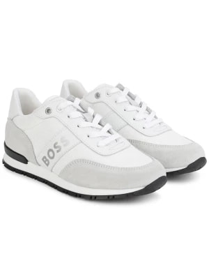 Zdjęcie produktu Hugo Boss Kids Sneakersy w kolorze biało-szarym rozmiar: 38