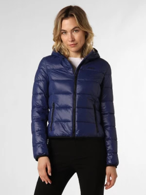 Zdjęcie produktu HUGO Damska kurtka pikowana Kobiety niebieski jednolity,