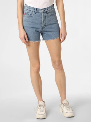 Zdjęcie produktu HUGO Damskie spodenki jeansowe Kobiety Jeansy niebieski jednolity,
