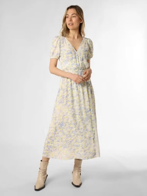 Zdjęcie produktu HUGO Sukienka damska - Kikoni-1 Kobiety wiskoza wielokolorowy|niebieski|żółty wzorzysty,