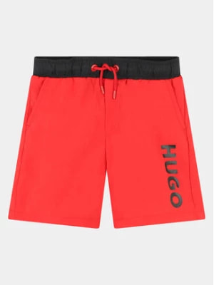 Zdjęcie produktu Hugo Szorty kąpielowe G00002 S Czerwony Regular Fit