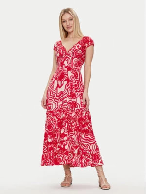 Zdjęcie produktu Iconique Sukienka letnia Shirley IC24-116 Czerwony Regular Fit
